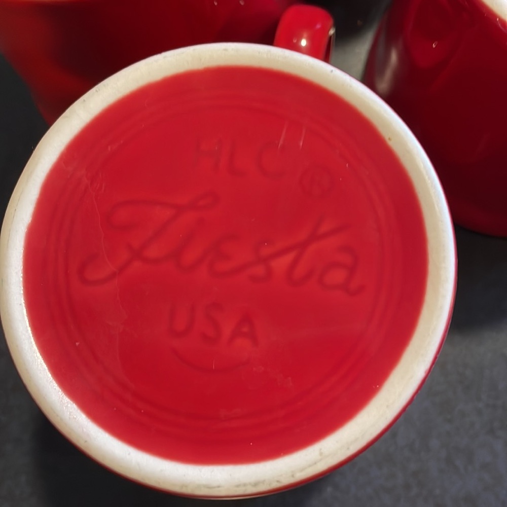 Fiesta mugs set of 4 - Picture 2 of 2